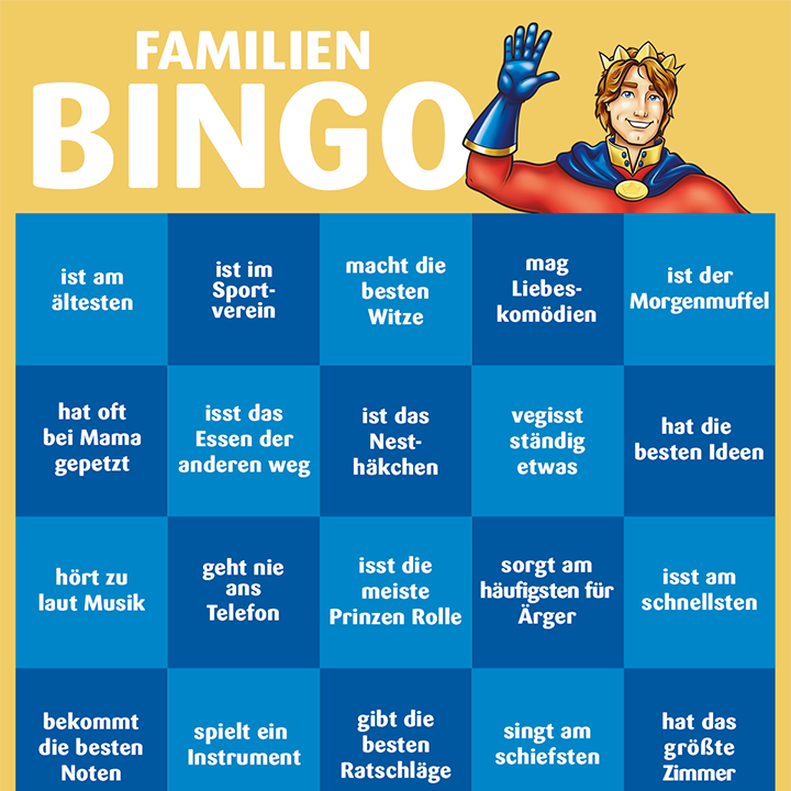 Prinzen Rolle Bingo